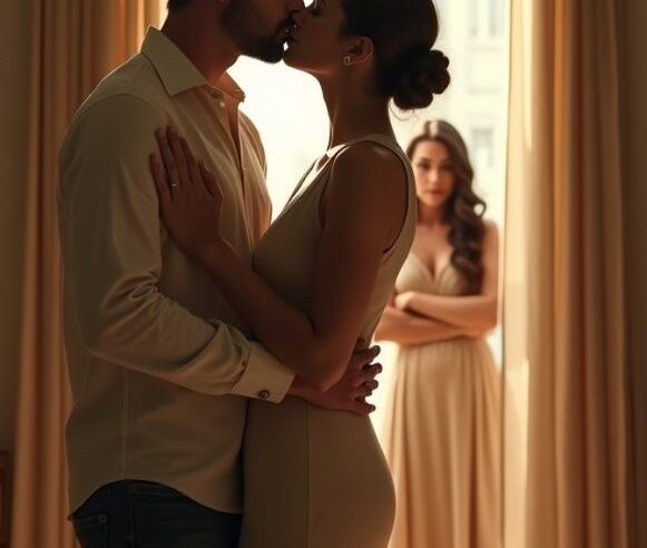 başka bir kadınla buldum