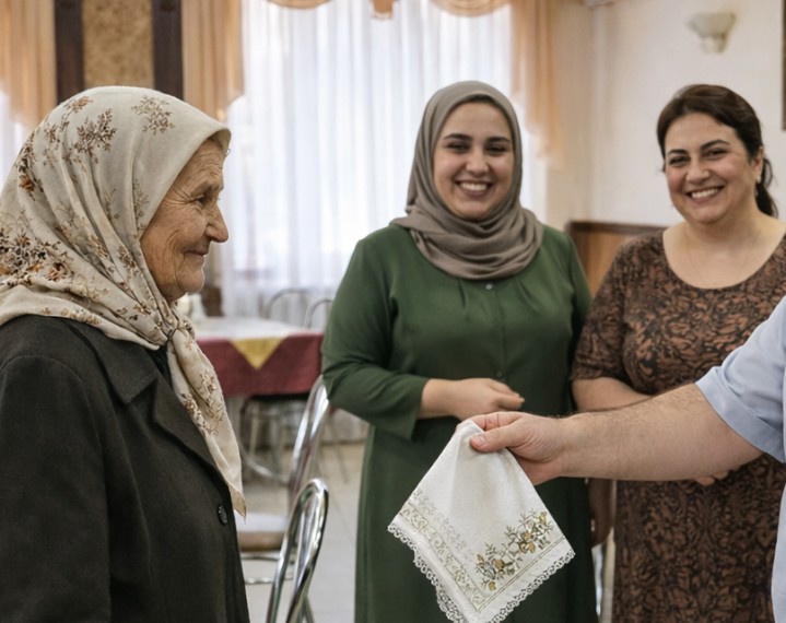 Torunumun doğum gününde