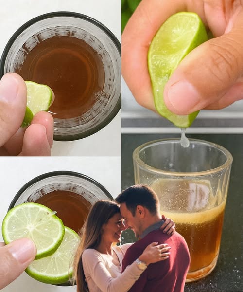 Limon ve salatalığı karıştırın