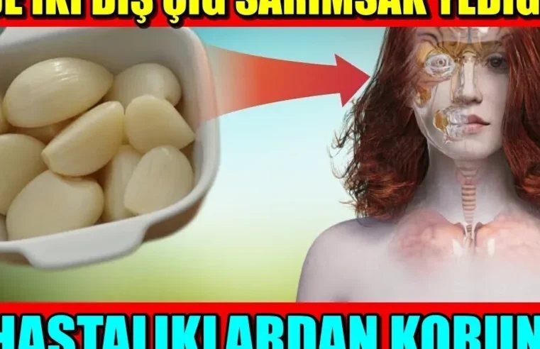 Her gün aç karnına sarımsak yiyen adam