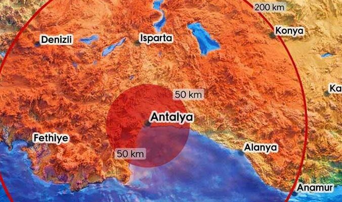 Antalya’da az önce yaşandı