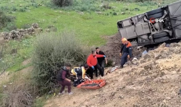 Antalya’daki Otobüs Kazasinin Nasıl Olduğu Ortaya Çıktı.