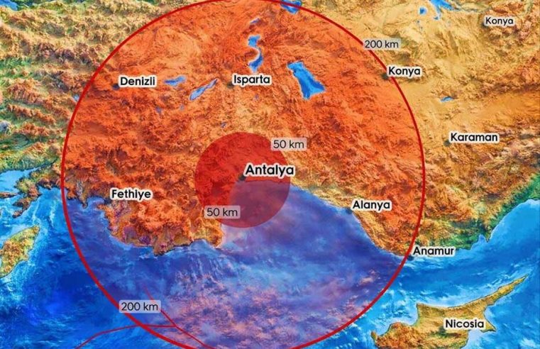 Antalya’da az önce yaşandı