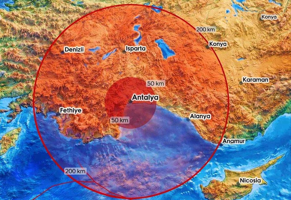 Antalya’da az önce yaşandı