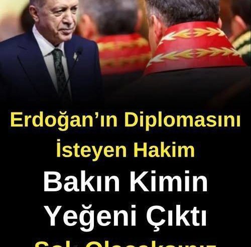 Bakın Kimin Yeğeni Çıktı