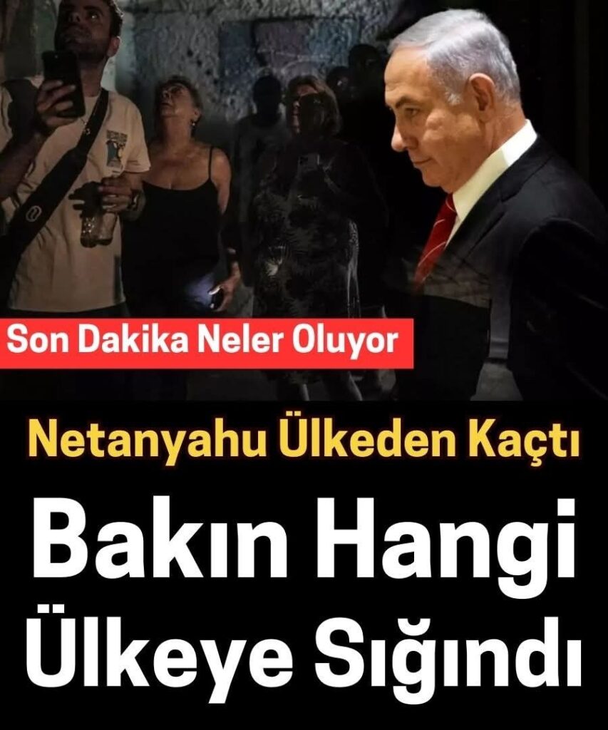 Netanyahu ülkeyi terk etti bakın hangi ülkeye sığındı
