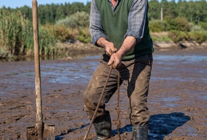 Balıkçı Çamurdan Garip Bir Nesne Çıkardı