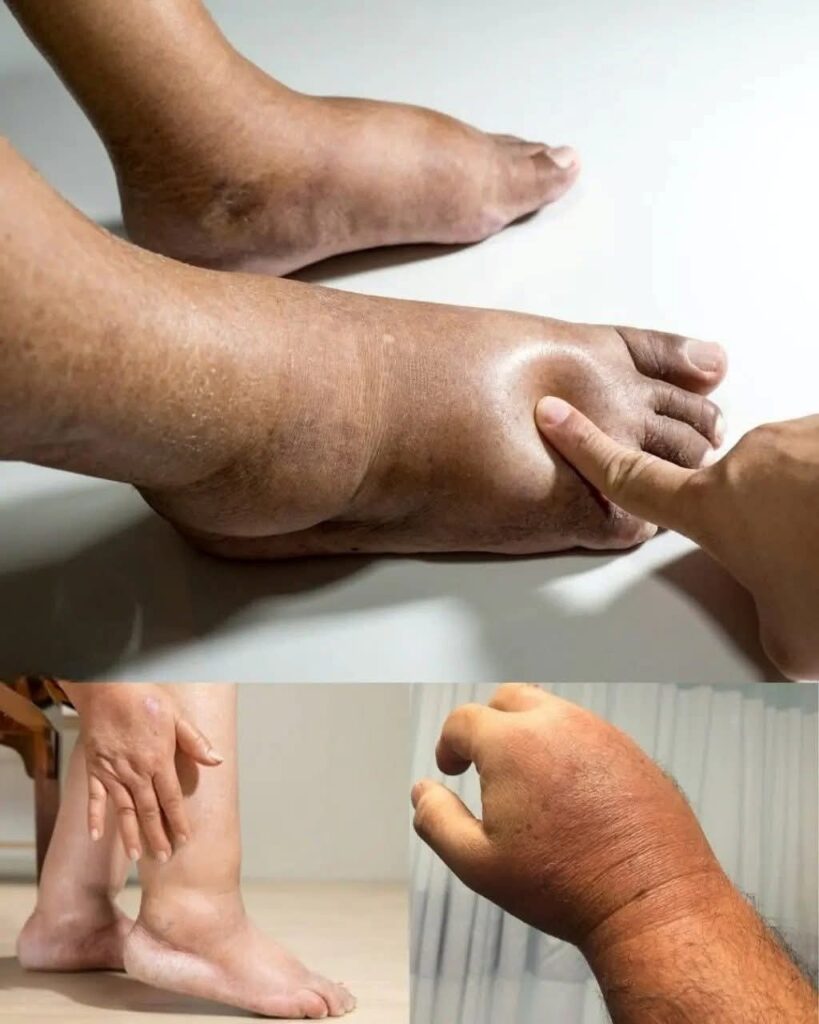 Ellerin ya da ayakların şişiyor mu