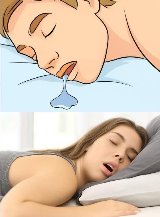 Uyurken salya akıyorsa