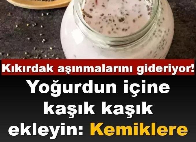 Kıkırdak aşınmalarını gideriyor