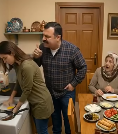 Kızımın evine haber vermeden gittim