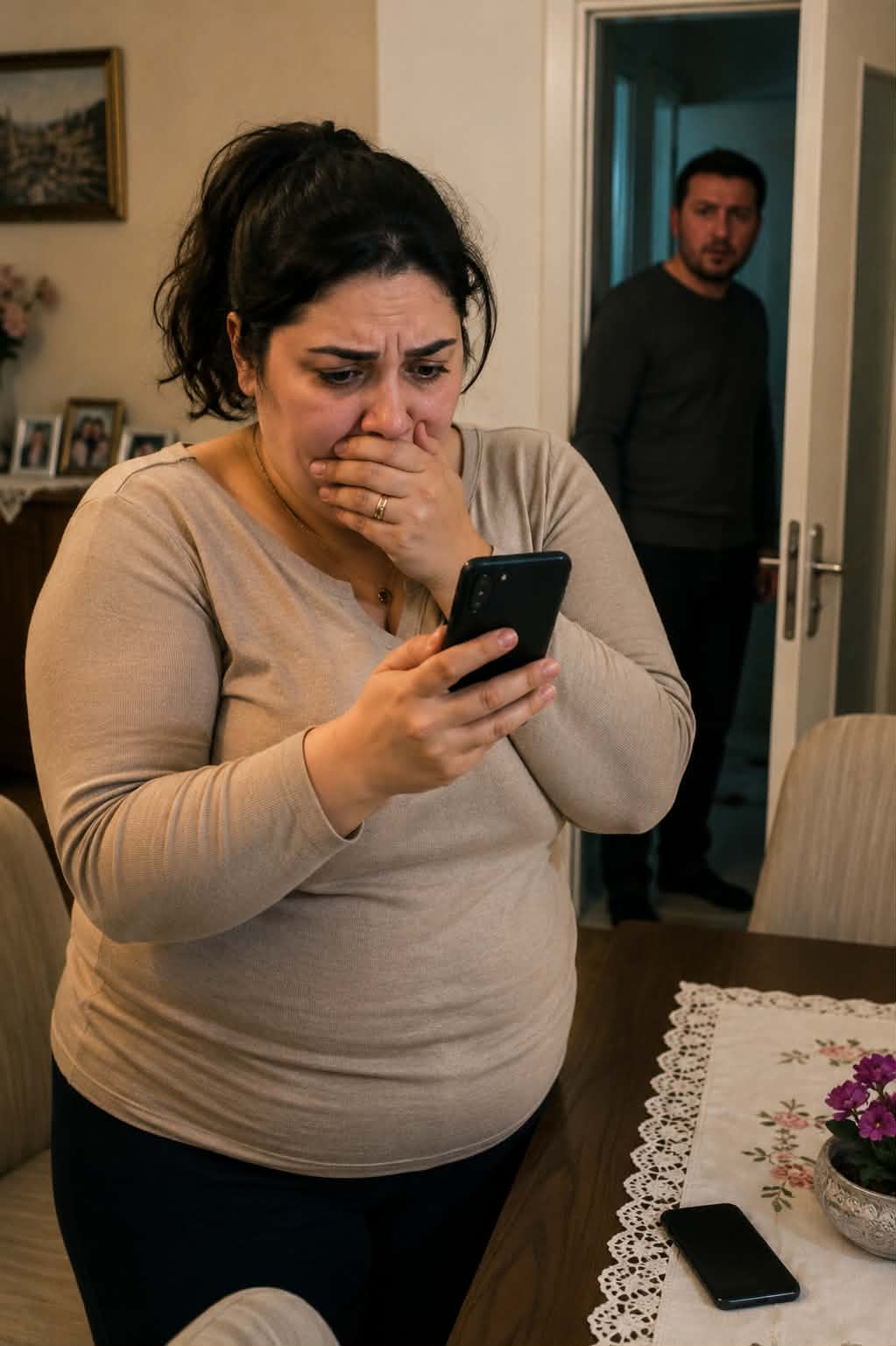 Kocamın telefonunda kız kardeşimin adını görünce elim ayağım titredi.
